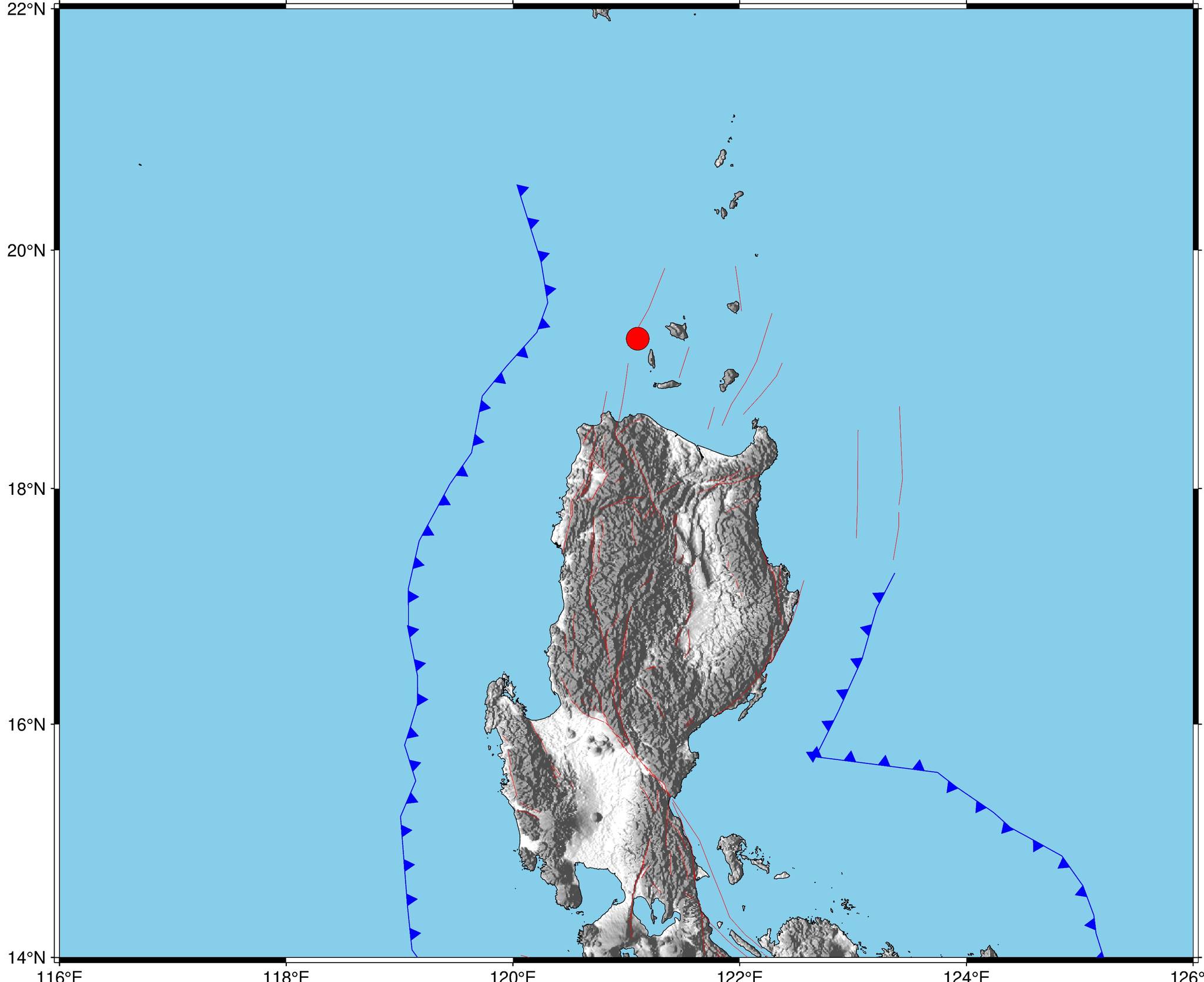 Magnitude 5.7 earthquake jolts Cagayan Island