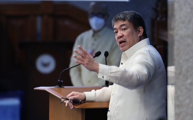 Senate Minority Leader Aquilino “Koko” Pimentel cautions President Ferdinand Marcos Jr. anew against signing the Maharlika Investment Fund bill.