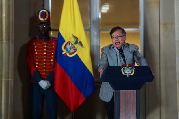 Colombian President Gustavo Petro