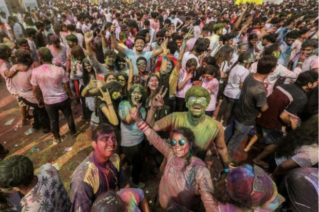 Holi celebrations in India