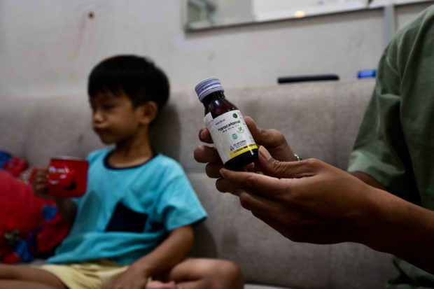 Indonesia cough syrup