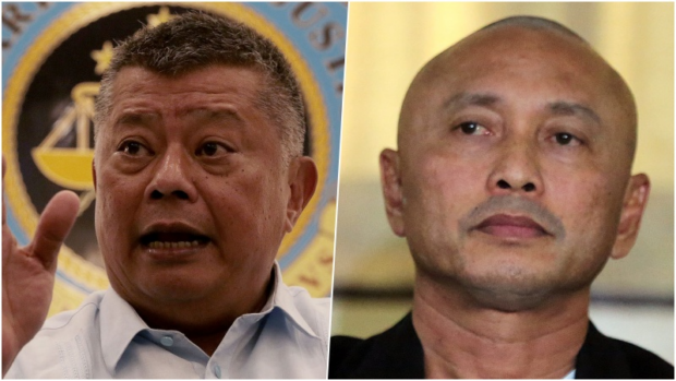 File photos of DOJ Secretary Jesus Crispin Remulla (left) and Negros Oriental Rep. Arnolfo “Arnie” Teves Jr. 