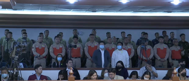 The Senate commends the 82-man Philippine contingent on Wednesday, March 15, 2023 for their valor and acts of service in the rescue and recovery operations conducted after the magnitude 7.8 earthquake in Turkey and Syria.