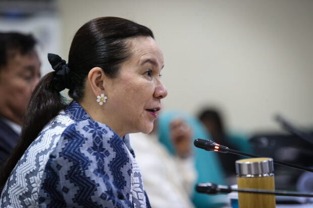 Grace Poe. STORY: Poe calls for coordinated action vs water crisis