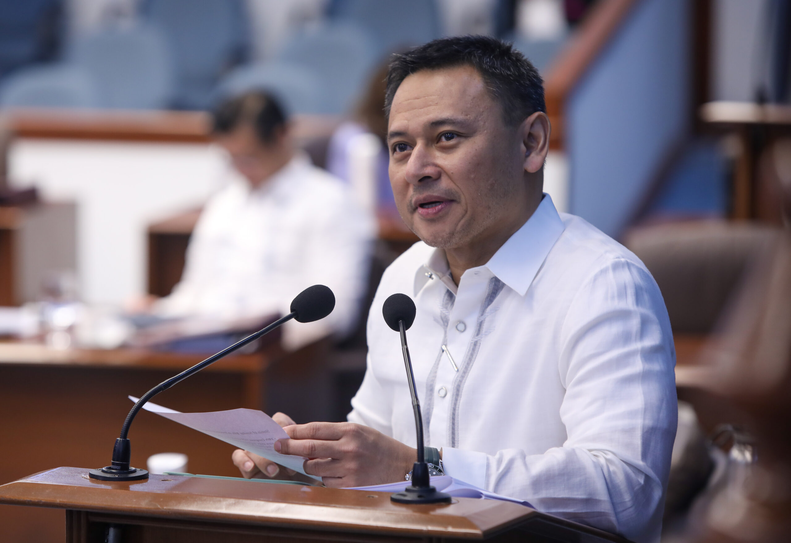 Sen. Juan Edgardo Angara, chair of the Senate finance committee agreed that Philippine offshore gaming operators (Pogos), particularly those complying with existing laws and regulations, should be allowed to stay in the country for a while longer.
