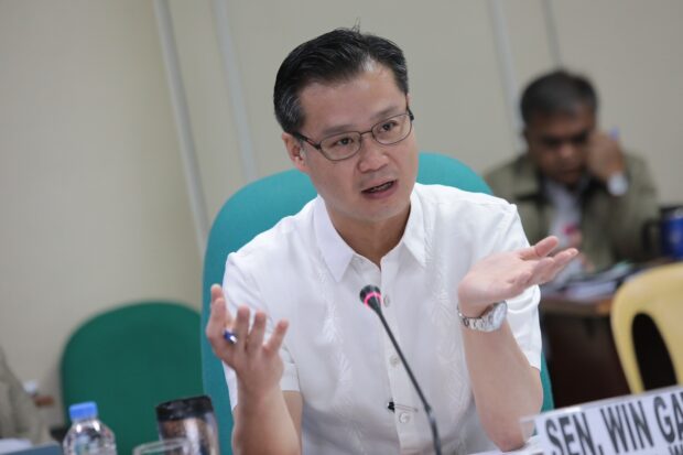 On the POGO scam. Senator Sherwin Gatchalian on Tuesday questioned why it took the Philippine Amusement and Gaming Corporation (Pagcor) four years to investigate the crimes committed at Clark Sun Valley Hub in Pampanga.