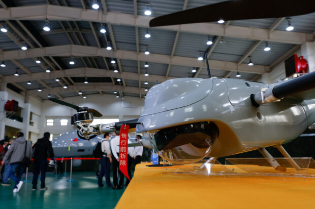 Taiwan shows off its drones