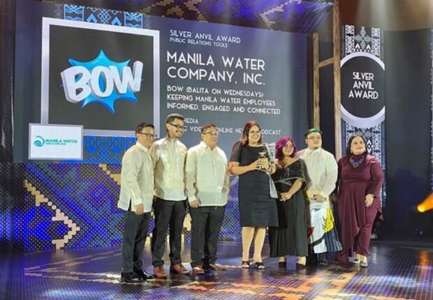 Manila Water bags 2 distinctions at the 58th Anvil Awards, hosted by the Public Relations Society of the Philippines.'BOW: Balita on Wednesdays' is an internal online news and information program which airs every Wednesdays thru MS Teams, intended to keep Manila Water employees updated, engaged, and connected despite the restrictions of the pandemic.
