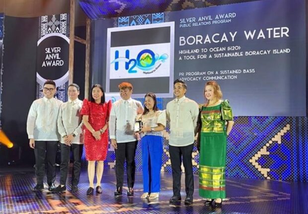 Manila Water bags 2 distinctions at the 58th Anvil Awards, hosted by the Public Relations Society of the Philippines.
