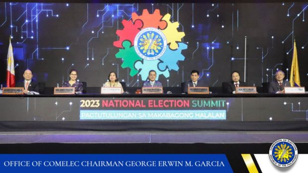 The Commission on Elections (Comelec) held its first-ever National Election Summit on Wednesday, inviting dozens of stakeholders to discuss several electoral issues, including campaign finance, and how to ensure fair elections.