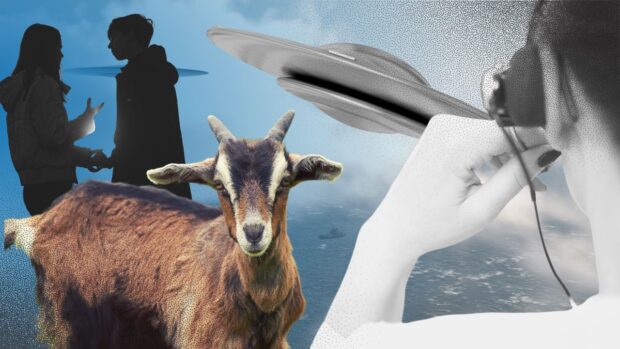 goat boyfriend and ufo hotline calls