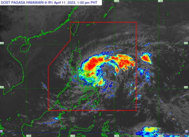 TD Amang accelerates toward Catanduanes as more areas are placed under Signal No. 1