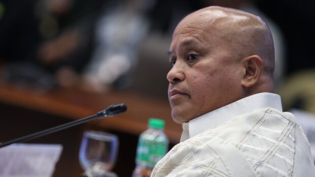 Senator  Ronald  “Bato” dela Rosa burshes aside criticisms from the camp of suspended Negros Oriental Rep. Arnolfo “Arnie” Teves Jr.