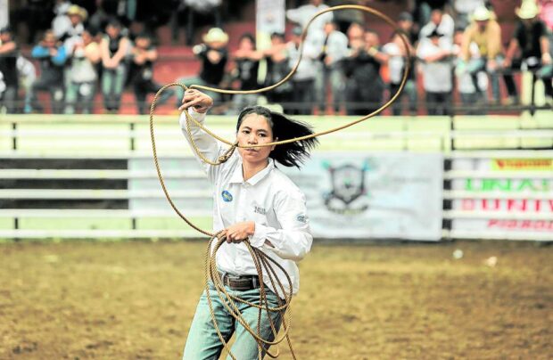 GIRLPOWER Events lined up for the Rodeo Masbateño Festival also test the skills of women involved in the cattle industry.