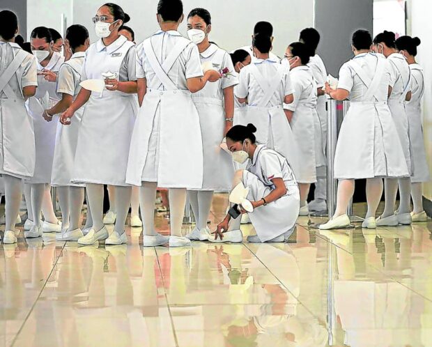 There is a need to further study the proposal of Health Secretary Teodoro Herbosa to employ unlicensed nursing graduates in government hospitals, said Senators Risa Hontiveros and Nancy Binay. 
