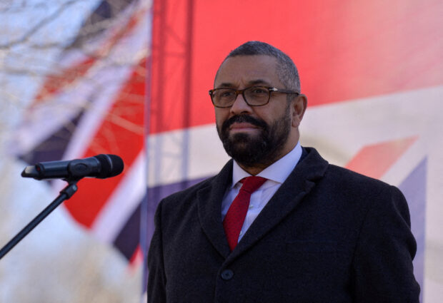 British foreign minister James Cleverly
