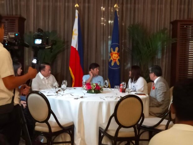 Pamplona Mayor Janice Degamo met with President Ferdinand Marcos Jr. STORY: Marcos meets with Degamo widow, other Senate witnesses