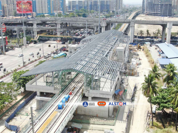 The Light Rail Manila Corporation (LRMC) on Monday said that the construction of the LRT-1 Cavite Extension Project is already 82.7 percent completed as of March 2023.