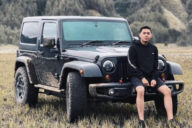 Conspicuous consumption: Mario Dandy Satriyo, the son of a tax official who violently attacked his girlfriend's ex-boyfriend, was known to flaunt his wealth online. (Courtesy of Kompas) 