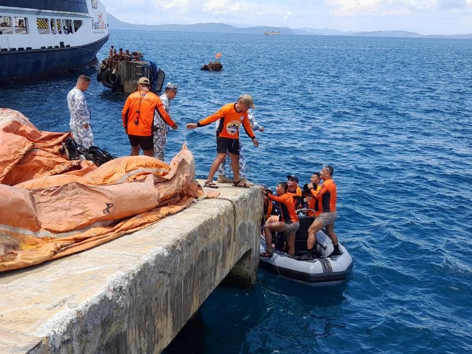 The Philippine Coast Guard on Wednesday said it had rescued four crew members of a tugboat that submerged in Surigao del Norte.