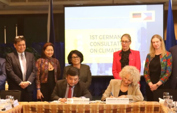 The DENR holds a dialogue with German diplomats about climate change