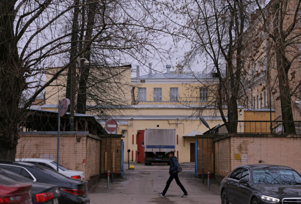 FILE PHOTO: A view shows Lefortovo pre-trial detention center in Moscow