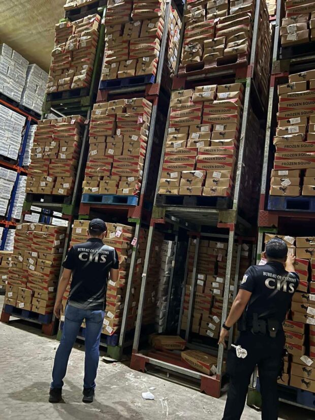 The BOC says it has padlocked P150 million worth of suspected smuggled agricultural products during a series of operations that targeted several warehouses in Metro Manila.