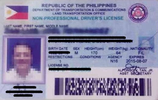 New license cards for motor vehicles. 