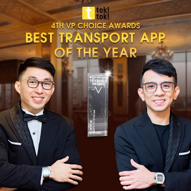 Toktok is picked as Village Pipol Choice Awards 2022's ‘Transport App of the Year’