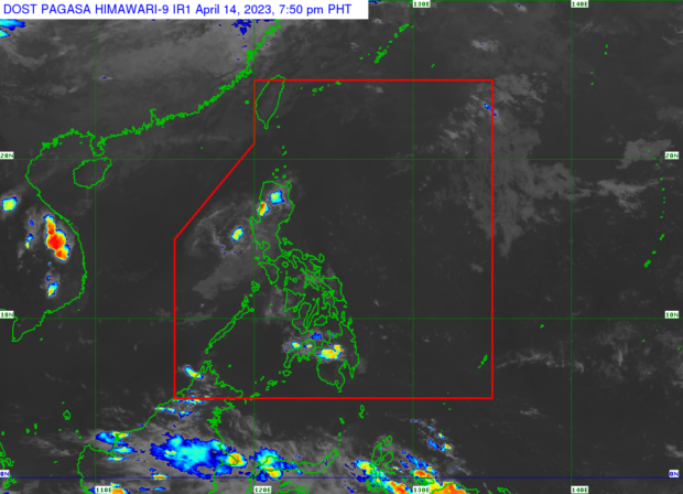 Pagasa says most of the Philippines may expect fair weather on April 15, 2023