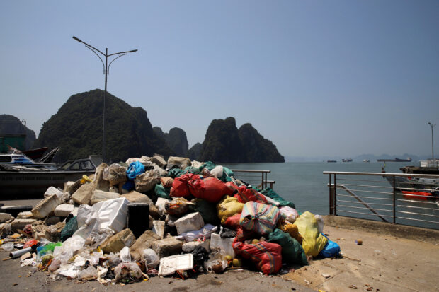 Vietnam battles plastic pollution in Ha Long Bay