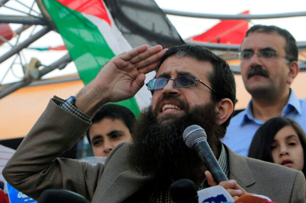 Palestinian hunger striker Khader Adnan