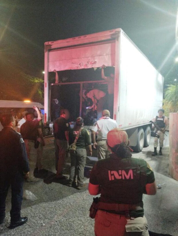 Mexican authorities found 175 migrants, mostly from Guatemala, crowded into a truck trailer in the southern state of Chiapas
