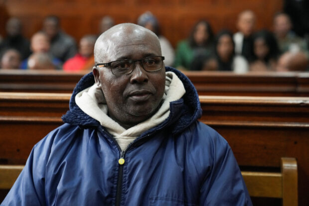 One of Rwanda genocide's most wanted remaining suspects denies any involvement though said he was "sorry" for the 1994 killings.