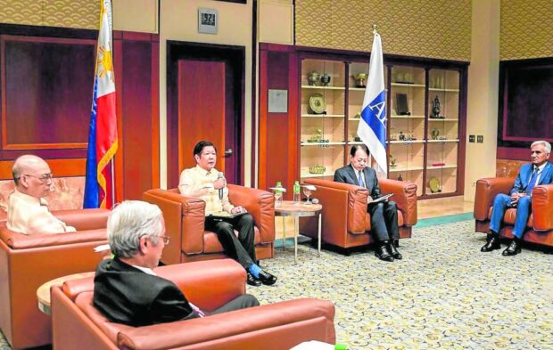 President Ferdinand Marcos Jr. meets with Asian Development Bank officials, lead by bank president Masatsugu Asakawa. ADB pledges $4 billion this year to support the Philippines’ socioeconomic agenda and other infrastructure development programs.
