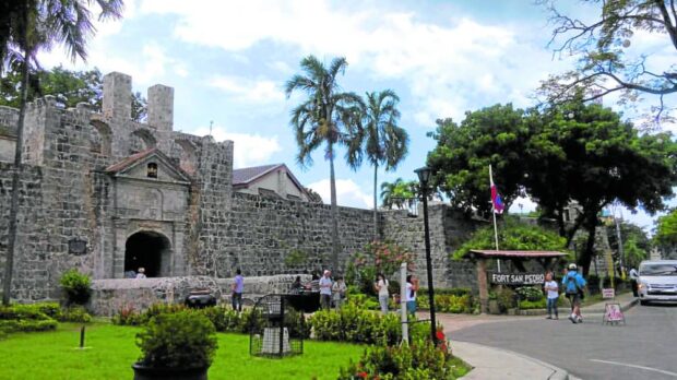 In this undated photo, Fort San Pedro, a military defense structure in Cebu City built during the Spanish rule, is among the historic sites that the Cebu City government wants to preserve as it declares the city’s downtown area, as a heritage district. STORY: Cebu City’s downtown area declared ‘heritage district’