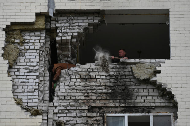 Explosions heard in Kyiv