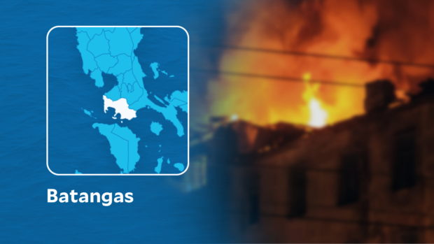 Fire razes school building in Batangas City