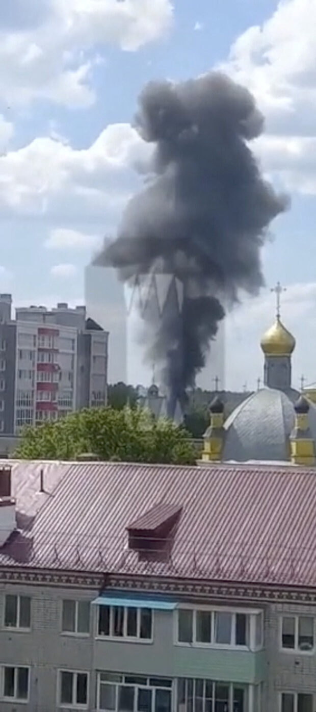 Four Russian military aircraft shot down near Ukraine