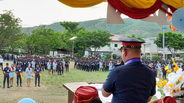 At least 353 cadets and cadettes of the Professional Academy of the Philippines (PAP) participated in the closing on Thursday, May 25, of the National Service Training Program (NSTP)/Reserve Officers Training Corps (ROTC) at the St. Francis de Assisi in the City of Naga, south of Cebu.