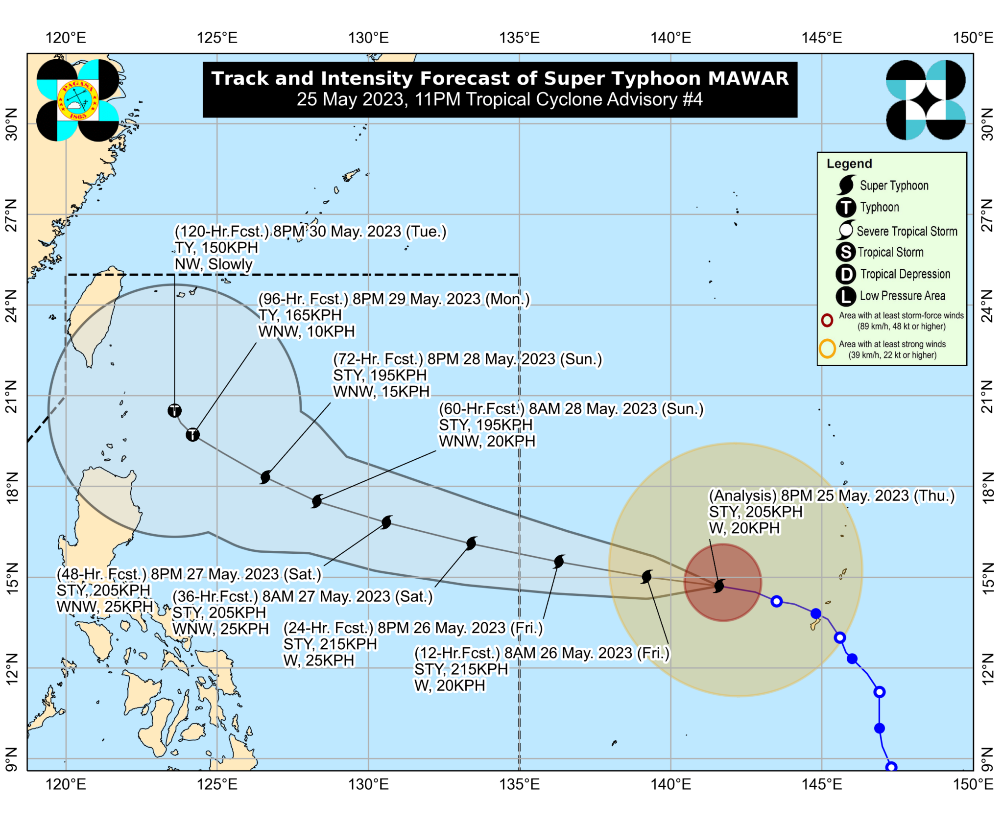 Pagasa Super typhoon Mawar intensifies as it nears PAR Inquirer News