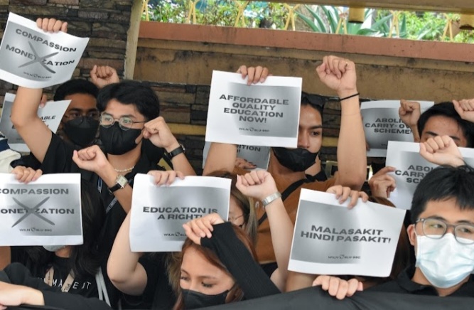 Baguio university students want moratorium on tuition hike