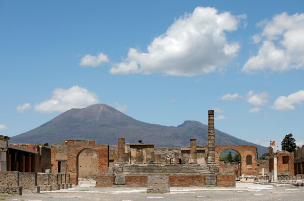 Roman ruins of Pompeii