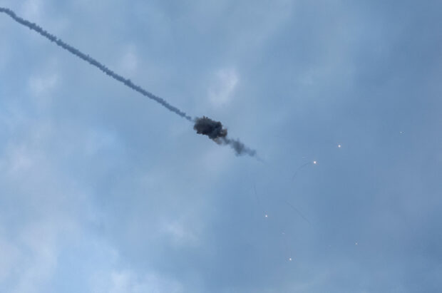 Russia fires missiles at Ukraine