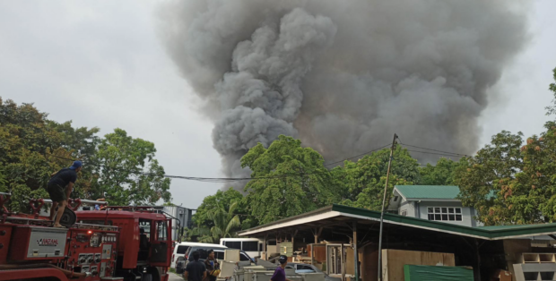 A fire broke out at a residential area in Barangay Old Capitol Site, Quezon City, on Sunday afternoon, the Bureau of Fire Protection (BFP) said.