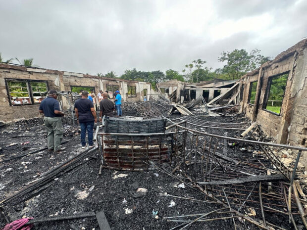 deadly fire at Guyana school 