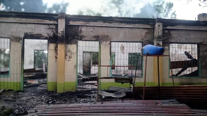 School building razed by fire in Zamboanga del Sur town