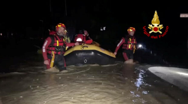 floods hit northern Italy