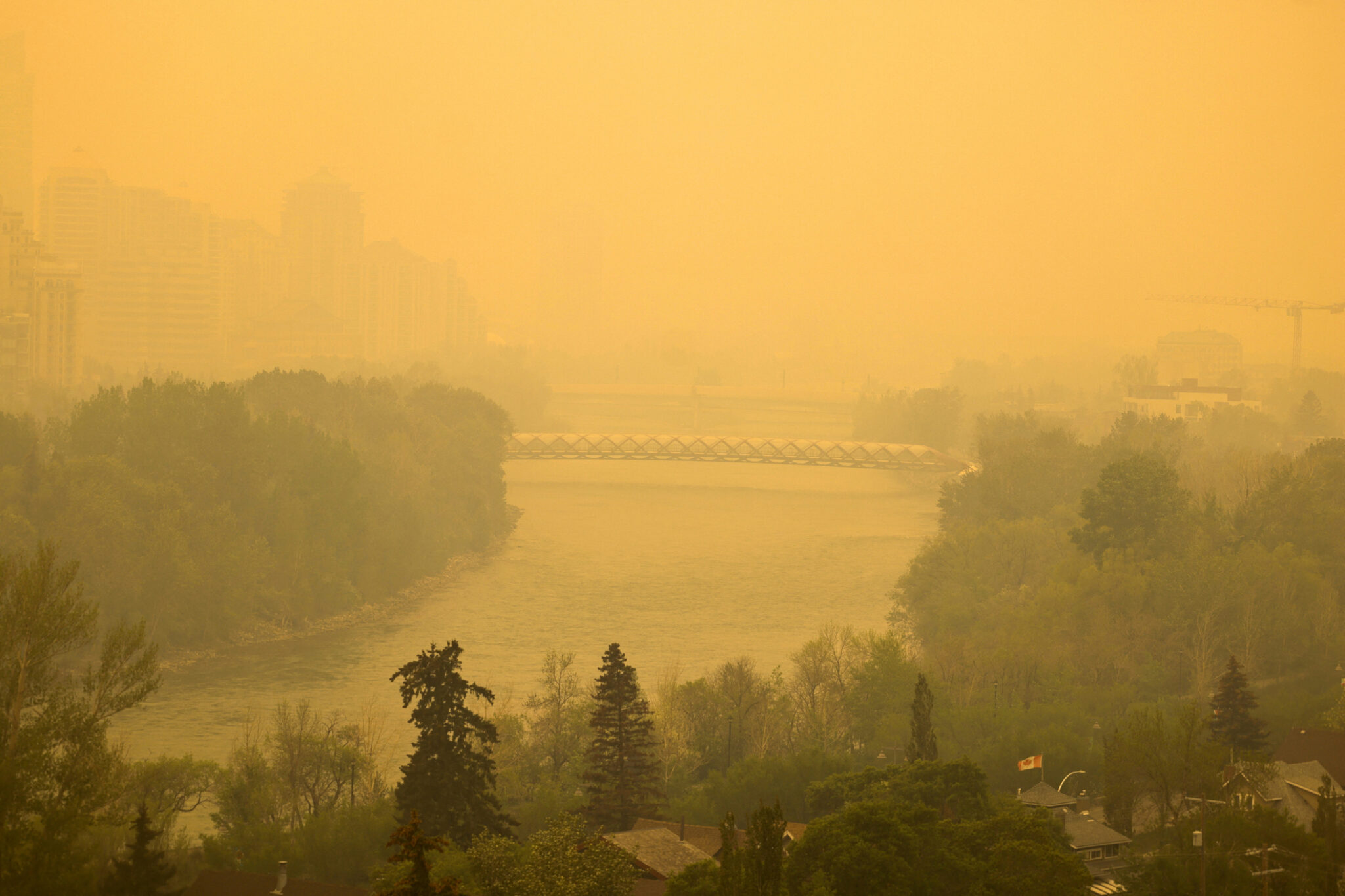 Calgary Air Quality Deteriorates As Wildfires Rage In Western Canada Inquirer News 5451