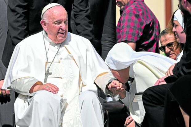 Pope Francis STORY: Pope Francis to undergo hernia operation.